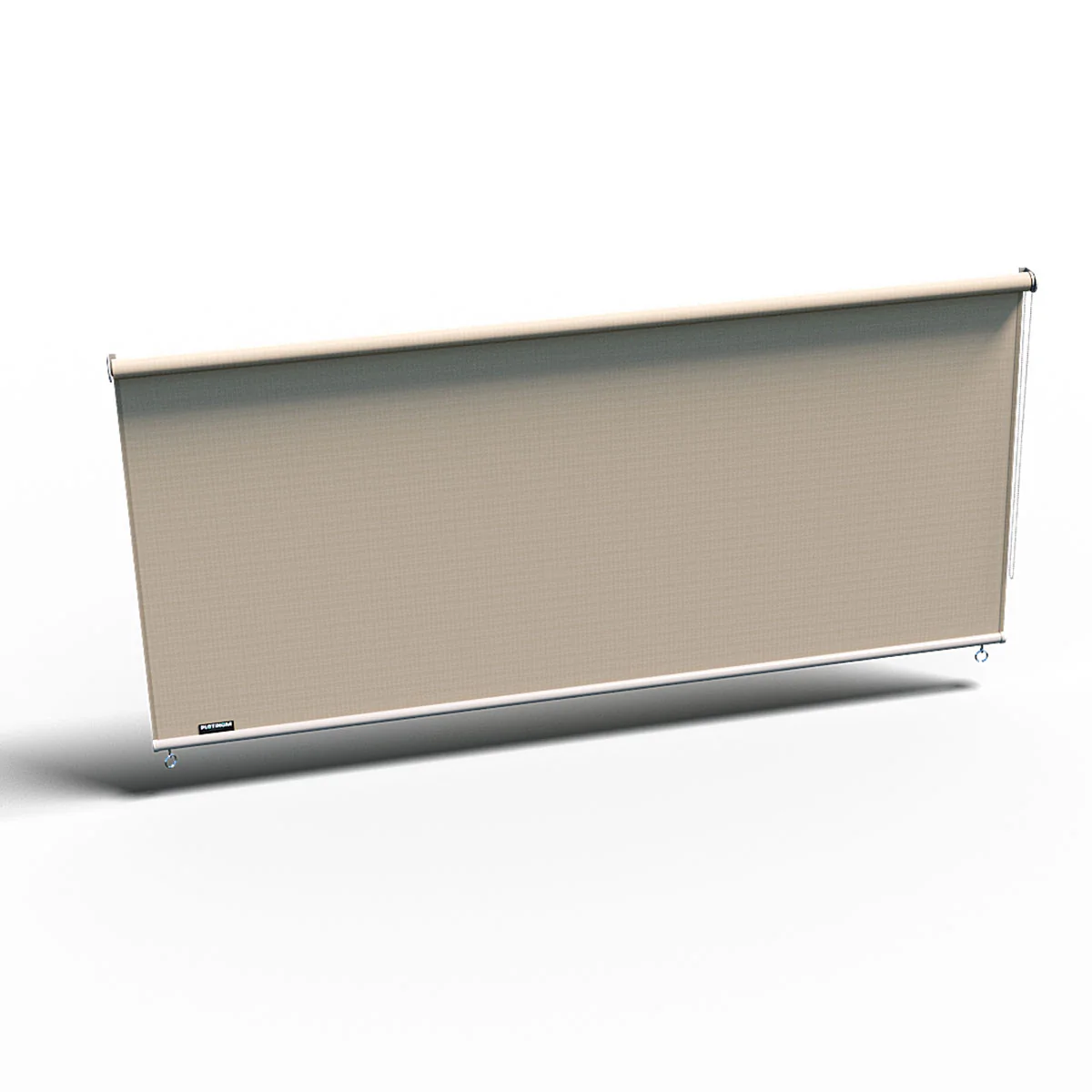 Platinum Rolgordijn – gebroken wit -breed 1,98 x 2,4m