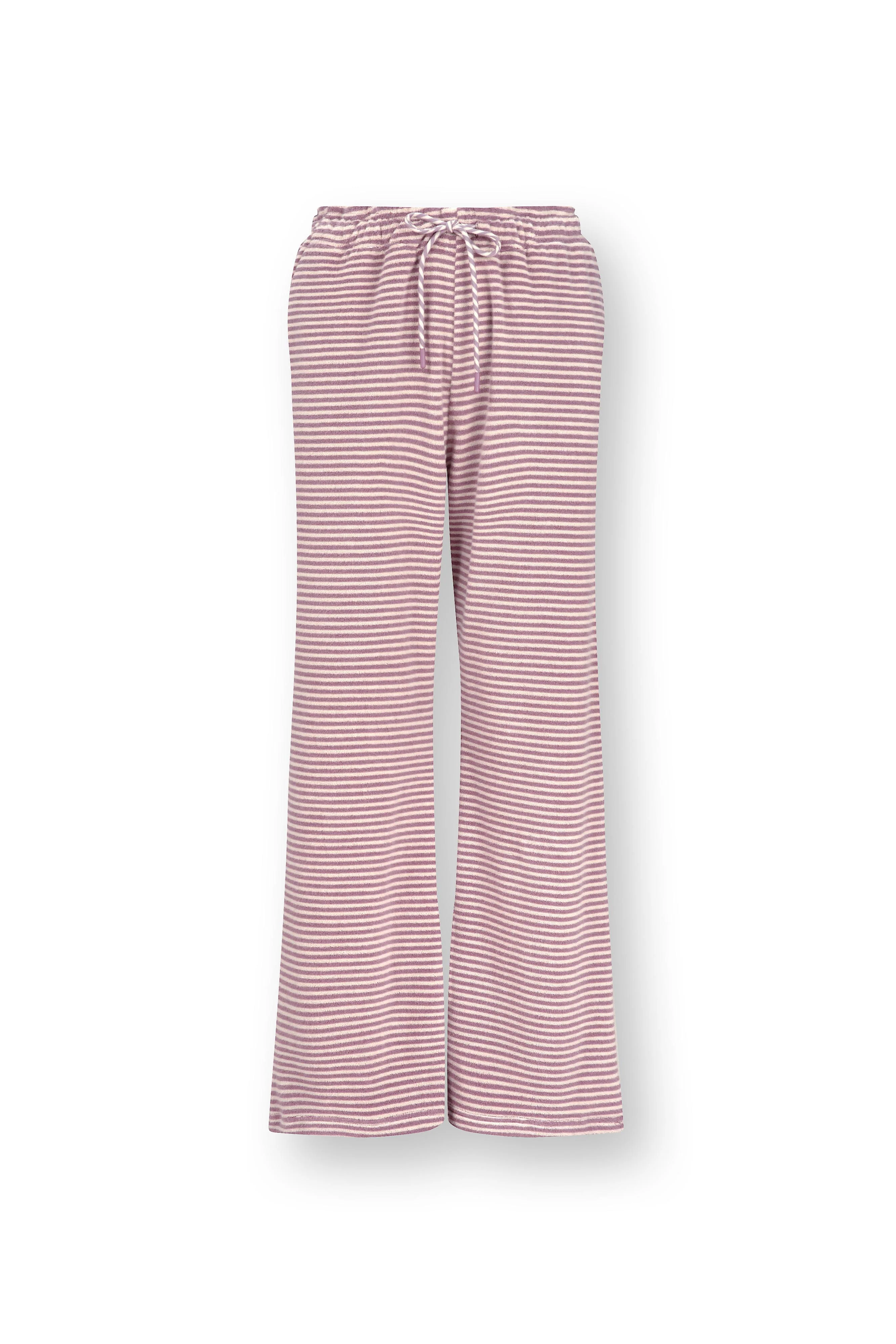 Pip Studio – Britta Pyjamabroek – Dames – Little Sumo Stripe – Lila –