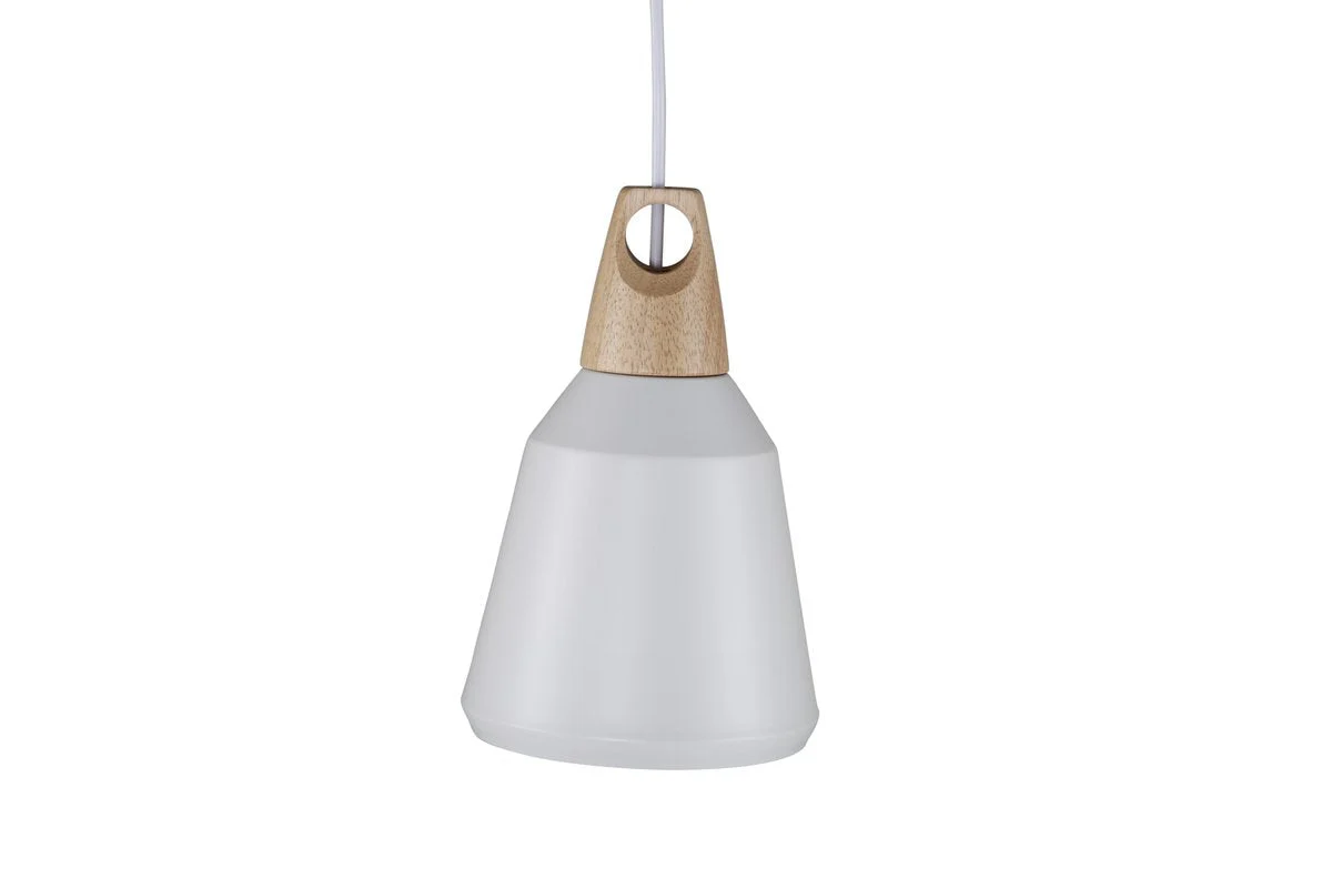Rebellenclub Hanglamp Lion – wit – Ø 16 cm
