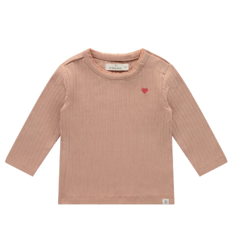 A Tiny Story – Baby Longsleeve – Koraal