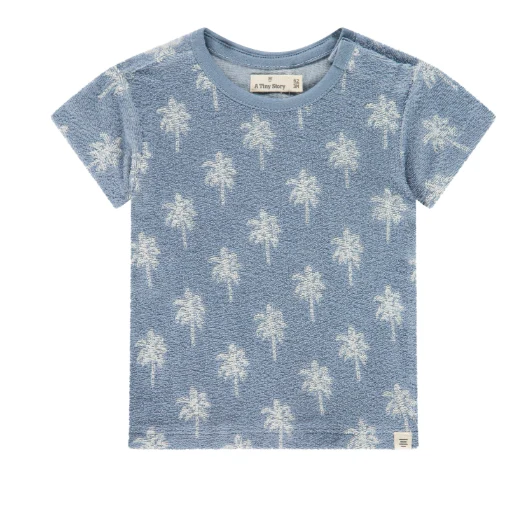A Tiny Story – Baby T-shirt – Licht Blauw