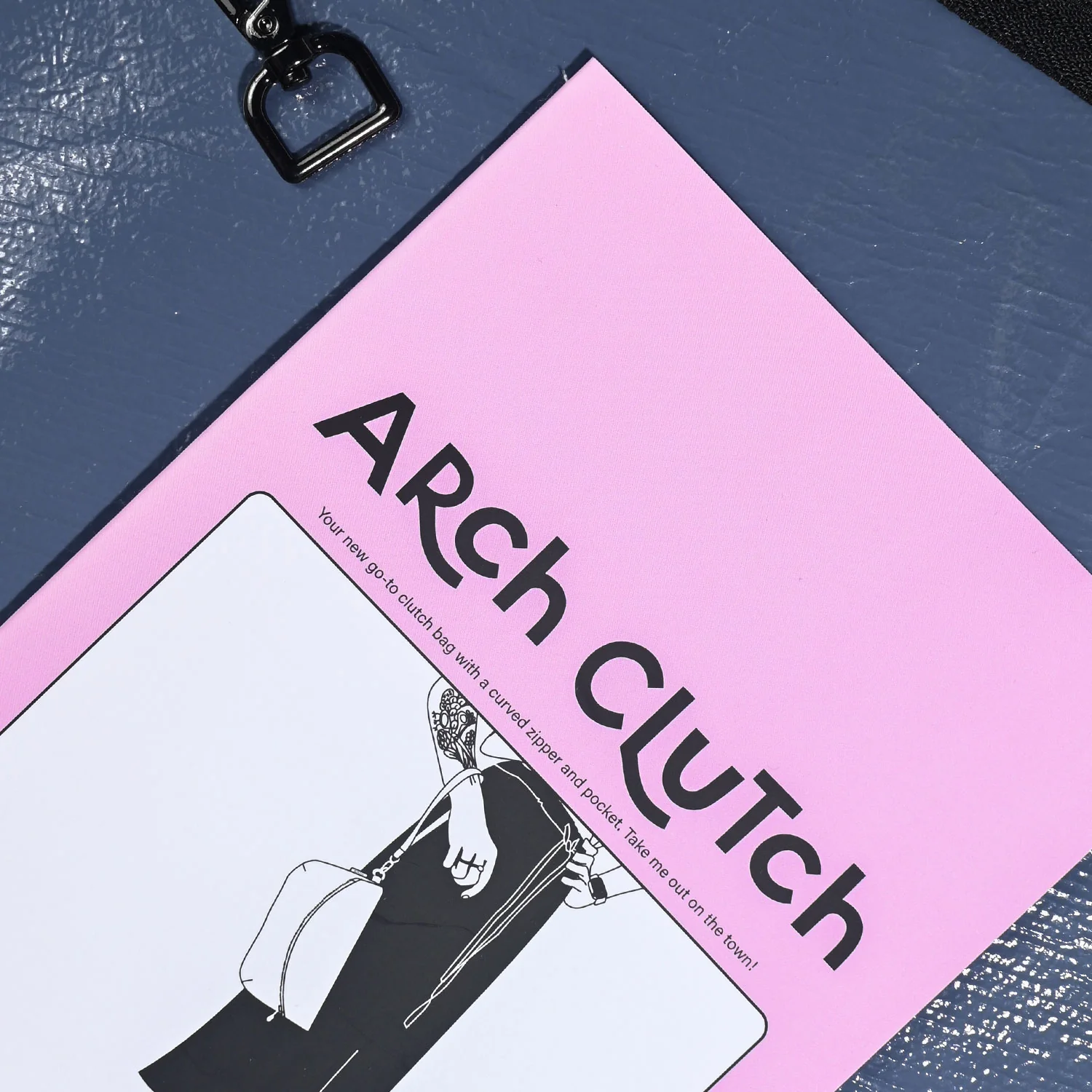 Arch Clutch – Papieren naaipatroon – Kylie and the machine