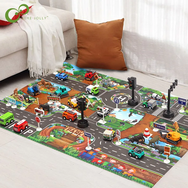 Car adventure™ – Toverstad Speelmat