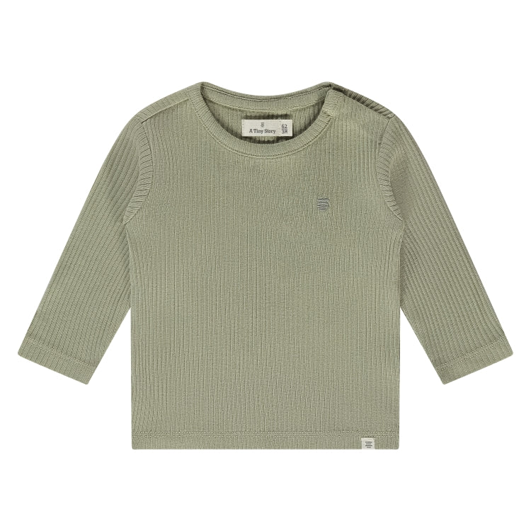 A Tiny Story – Baby Longsleeve – Moss