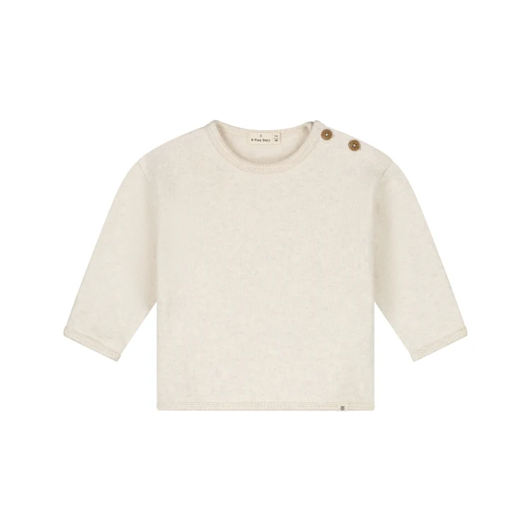 A Tiny Story – Baby Pullover – Ecru