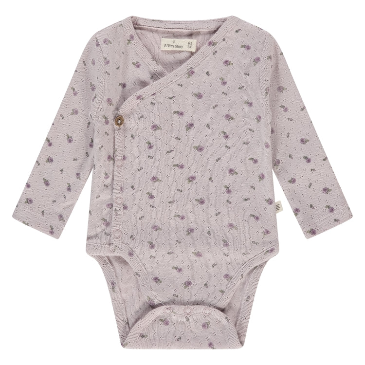 A Tiny Story – Baby Romper – Light Mauve