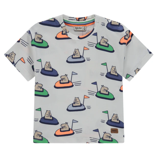Babyface – Boys – T-shirt Wide Fit – Cloud