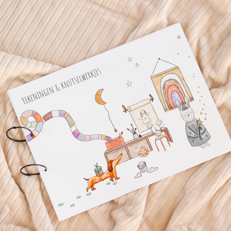 Bewaarbundel geboortekaartjes – Set van 3