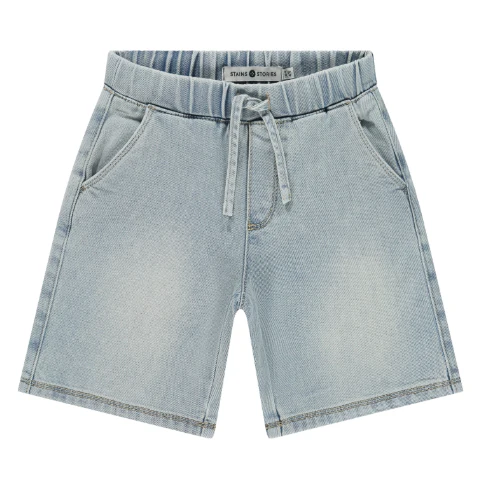 Stains & Stories – Boys – Denim Short – Wide fit