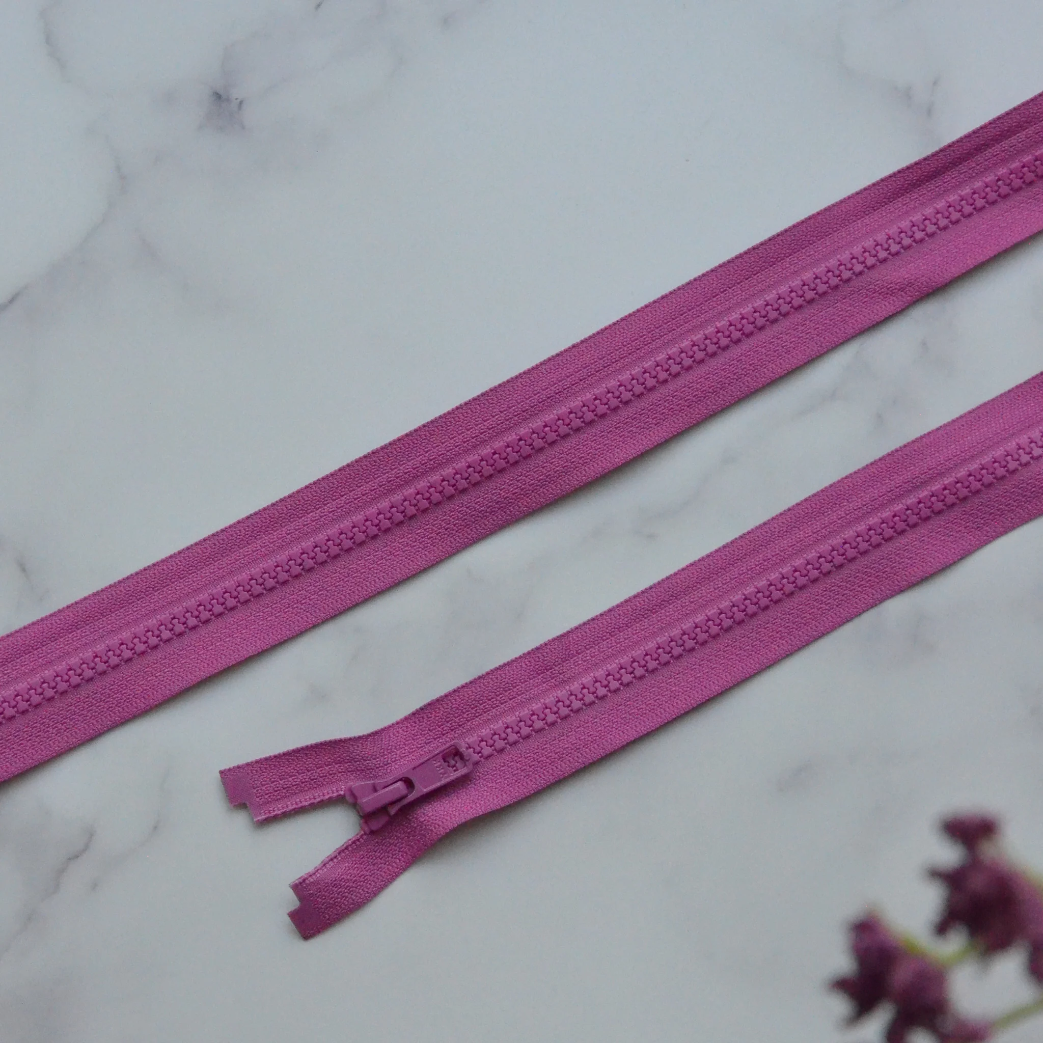 Blokrits Deelbaar YKK 45 cm – Fuchsia