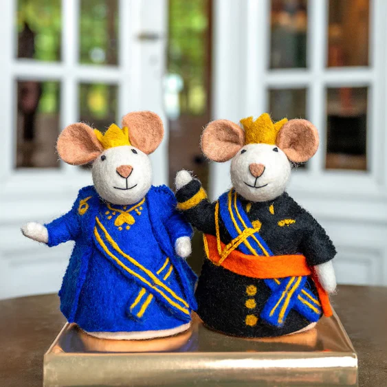 Sjaal met verhaal – Koning & Koningin Muizen
