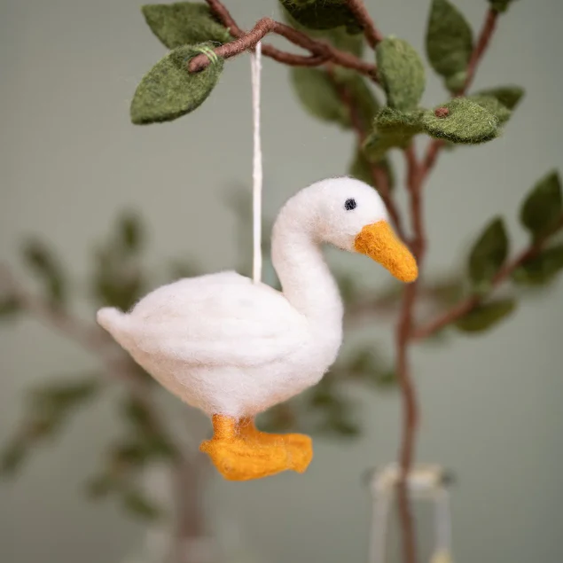 Sjaal met verhaal – Hanger – Peking Eend