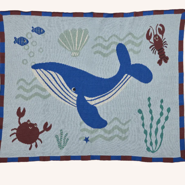 Rice – Baby Deken – Ocean – Blue