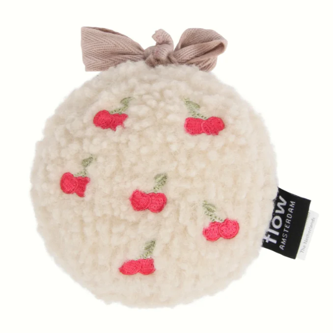 Flow Amsterdam – Knuffel met hartslag – On the go – Teddy – Cherry