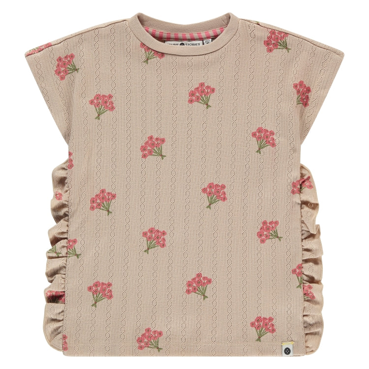 Stains & Stories – Girls – T-shirt – Beige