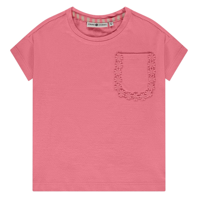 Stains & Stories – Girls – T-shirt – Pink