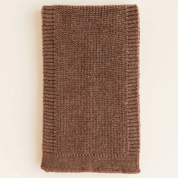 Hvid – Sjaal Gustave – Mocha