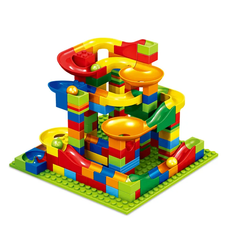 Blocks Marble Track™ – Creëer je eigen racebaan met bouwstenen – Knikkerbaan