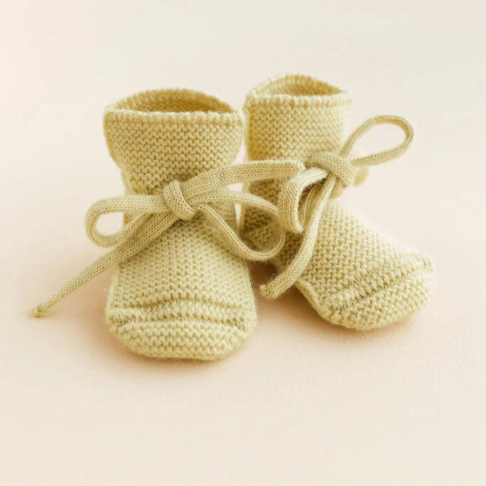 Hvid – Booties – Light Yellow