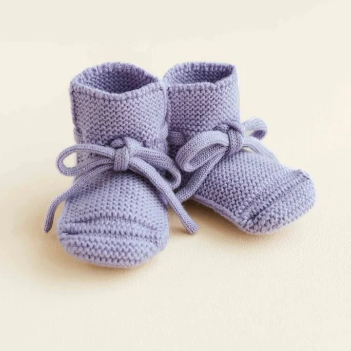 Hvid – Booties – Lilac