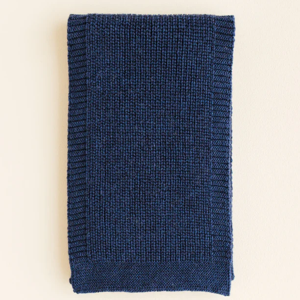 Hvid – Sjaal Gustave – Dark Blue