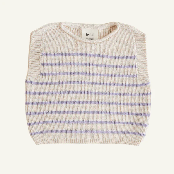 Hvid – Vest Harvey – Baby – Lila Cream