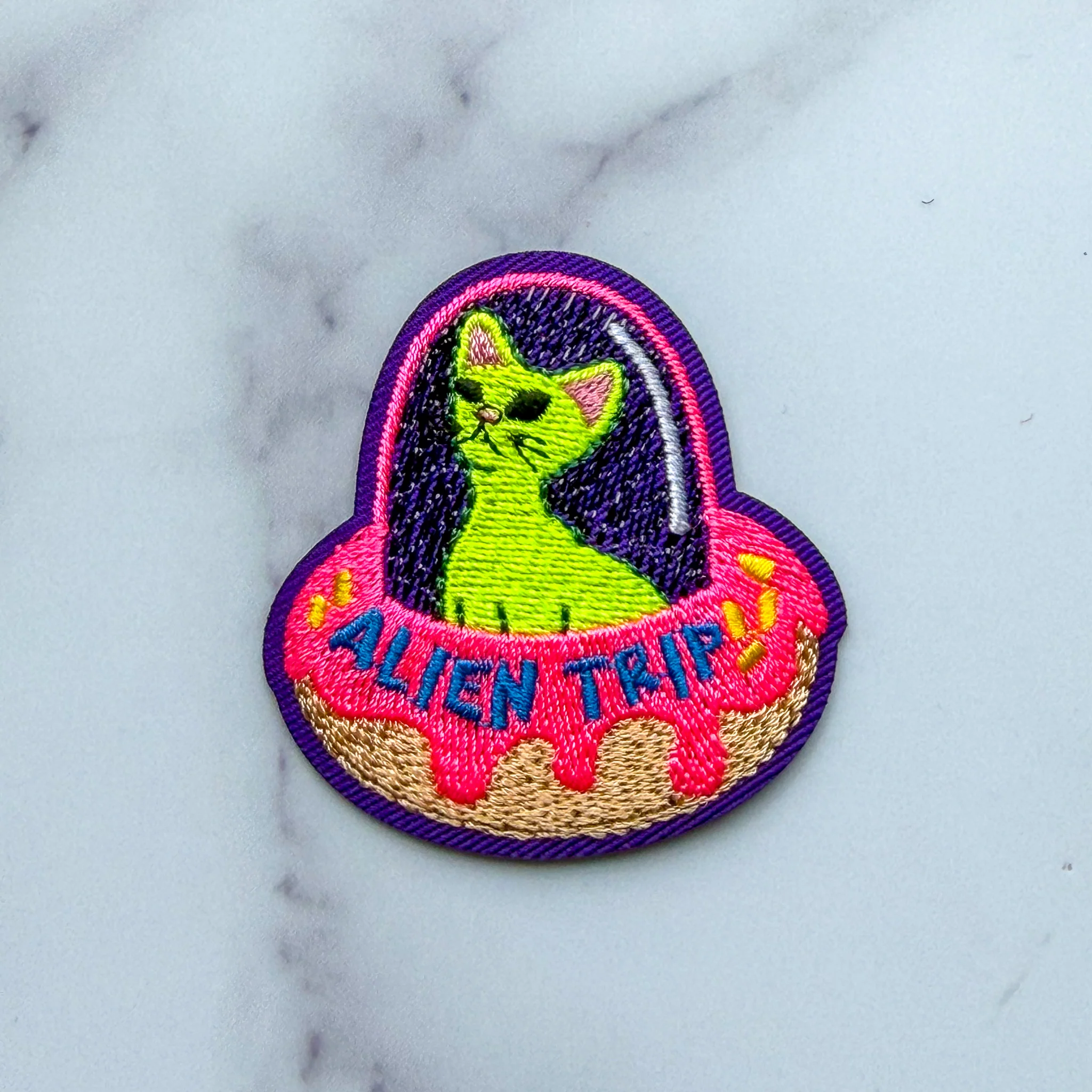 Alien Trip – Opstrijkbare patch
