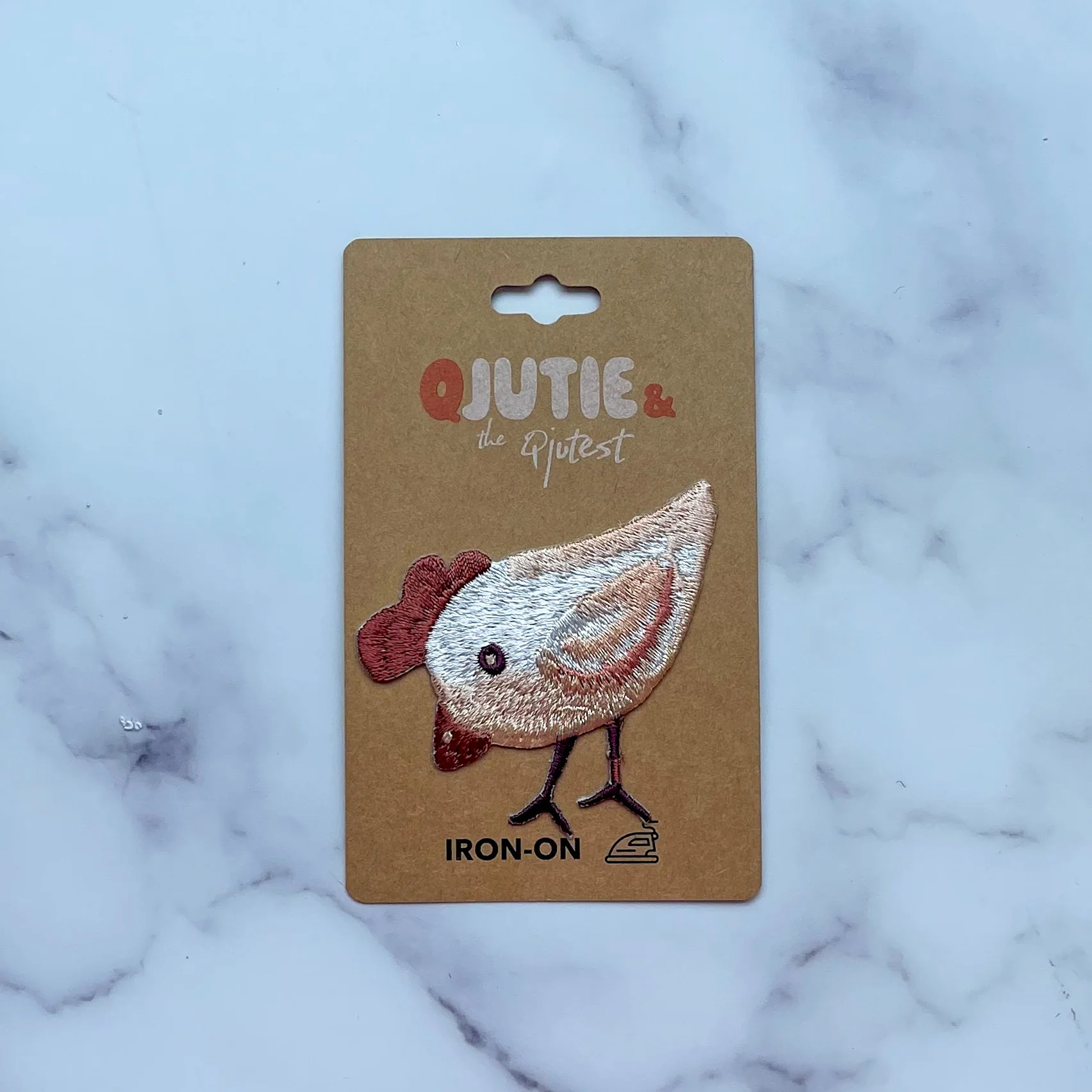 Kuikentje Strijkapplicatie – Qjutie and the Qjutest