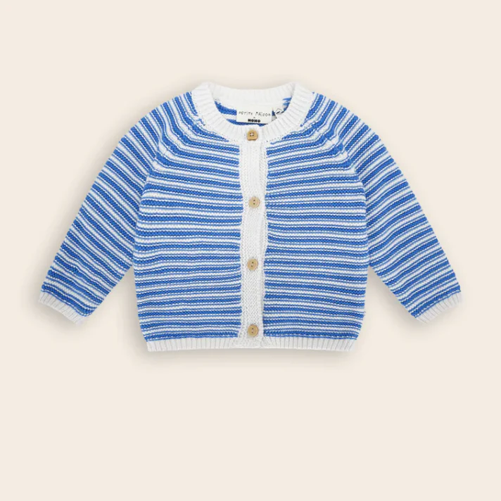 Petite Maison – Kiki – Vestje – Blauw Wit