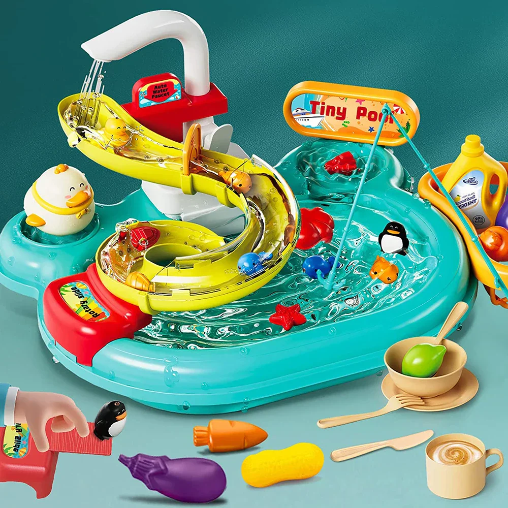 Kitchen toy™ – Waterpret voor iedereen – Speelkeukenset
