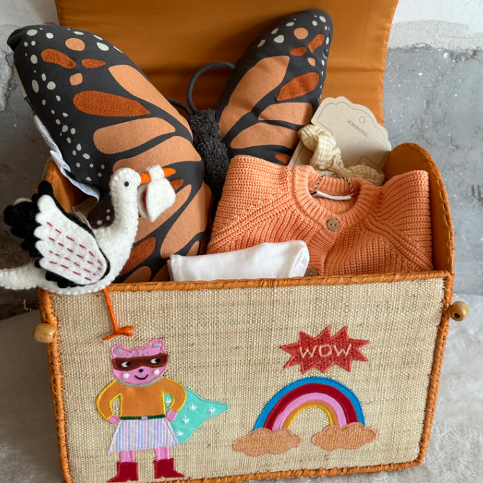 Kraammand – Groot – Oranje – Meisje
