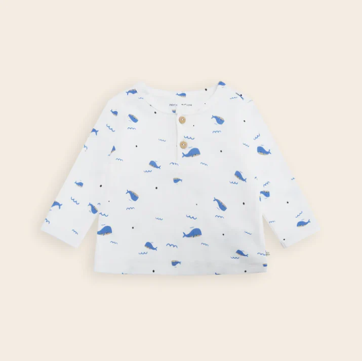 Petite Maison – Ko – Longsleeve – Walvisprint