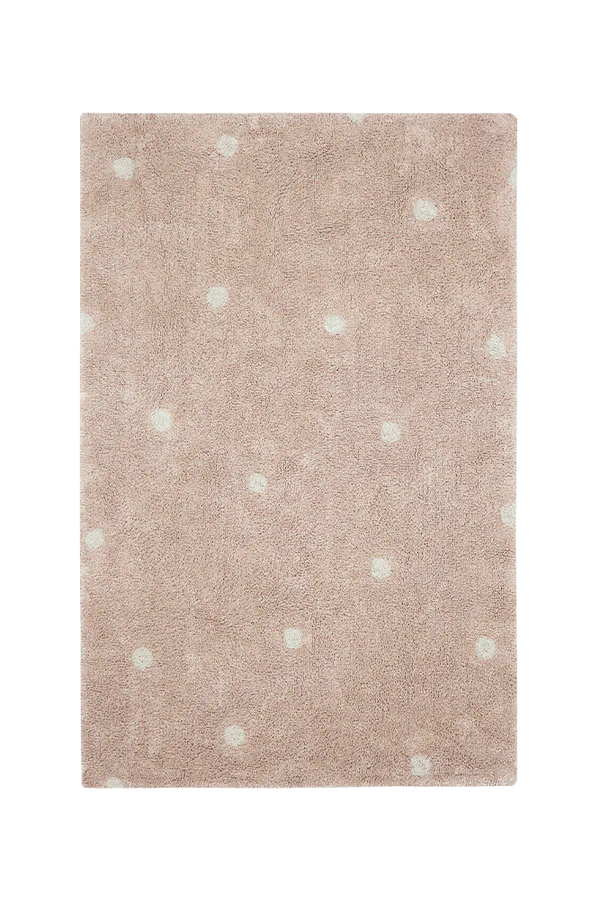 Lorena Canals - Machine wasbaar vloerkleed - 100x150 - Mini Dot Rose - Afbeelding 2