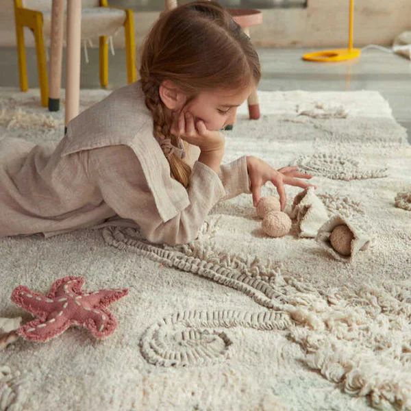 Lorena Canals – Machine wasbaar vloerkleed – 140×200 – Sealife