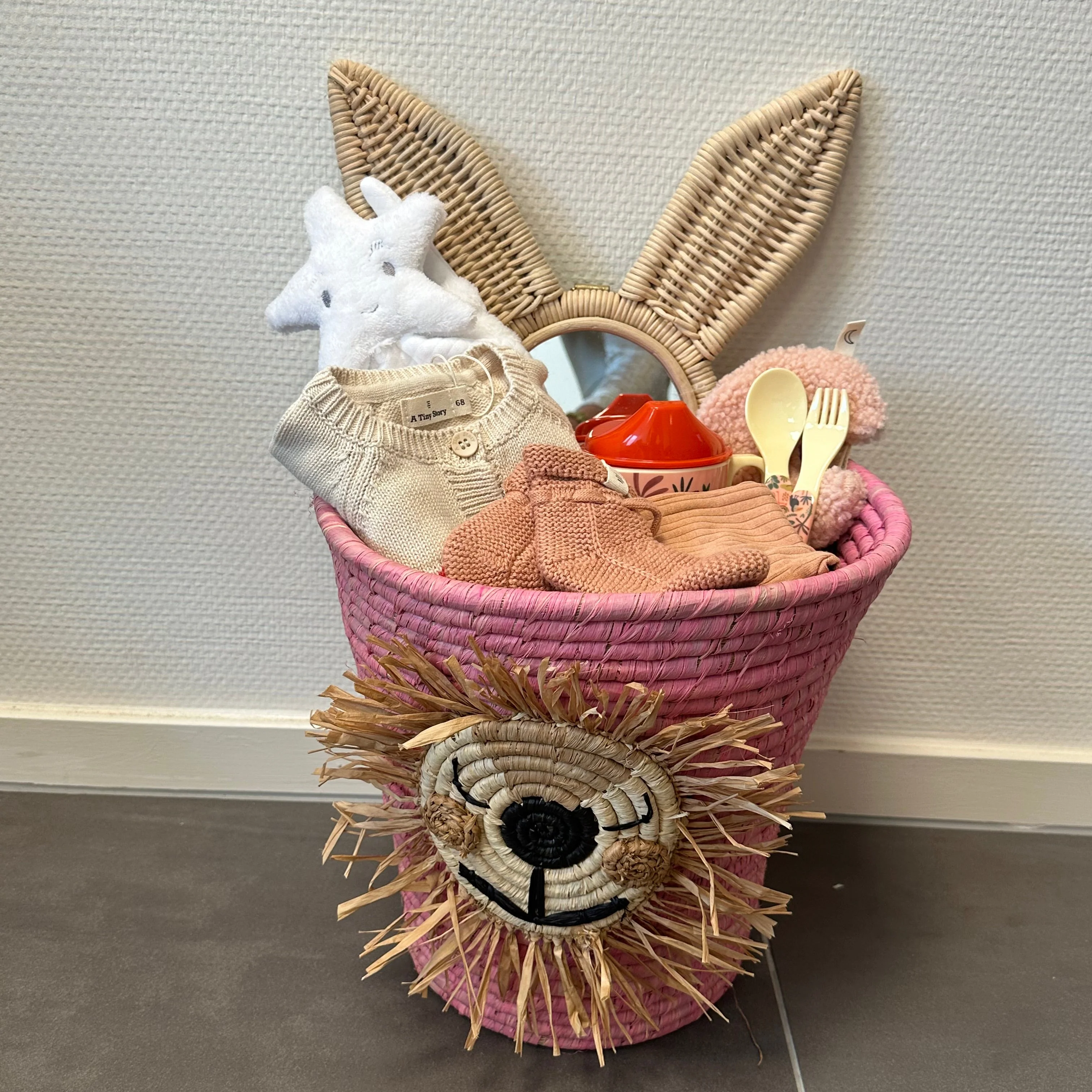 Kraammand – Groot – Roze – Meisje