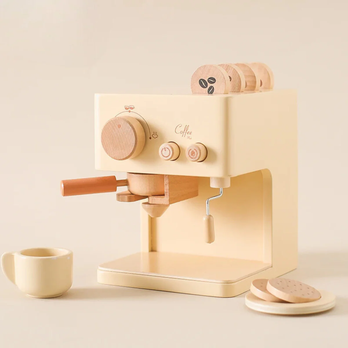 Woods™ –  Barista in de Maak – Houten Espresso Machine Set