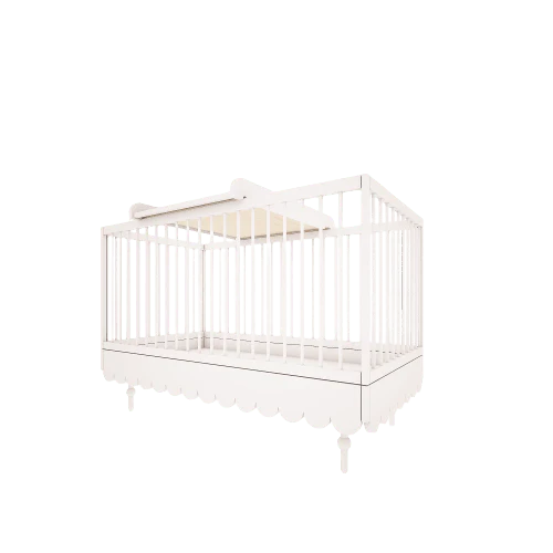 Woodluck – Babushka – Commode opzetstuk voor ledikant – Wit