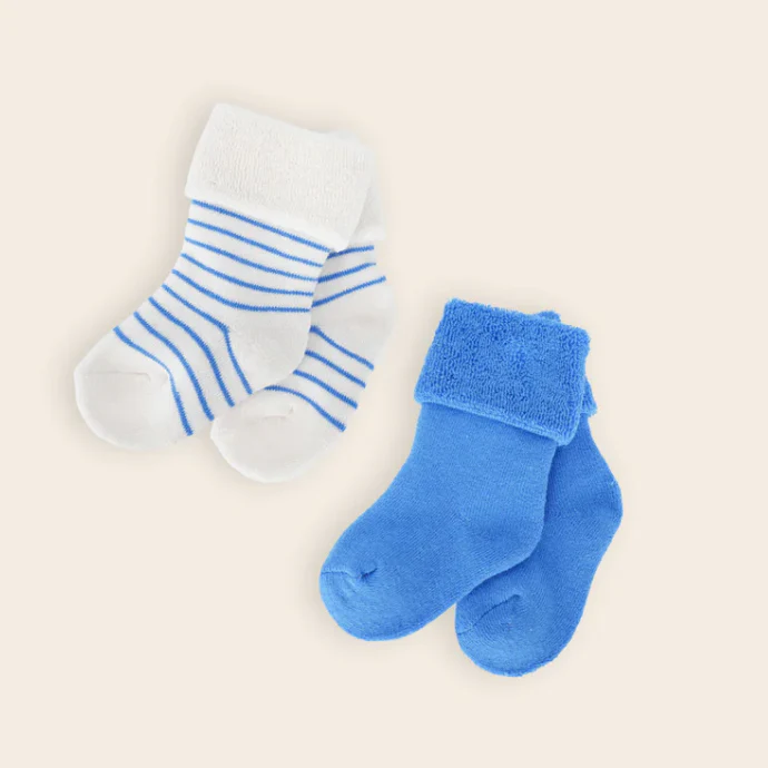 Petite Maison – Baby sokjes – 2 pack – Blauw