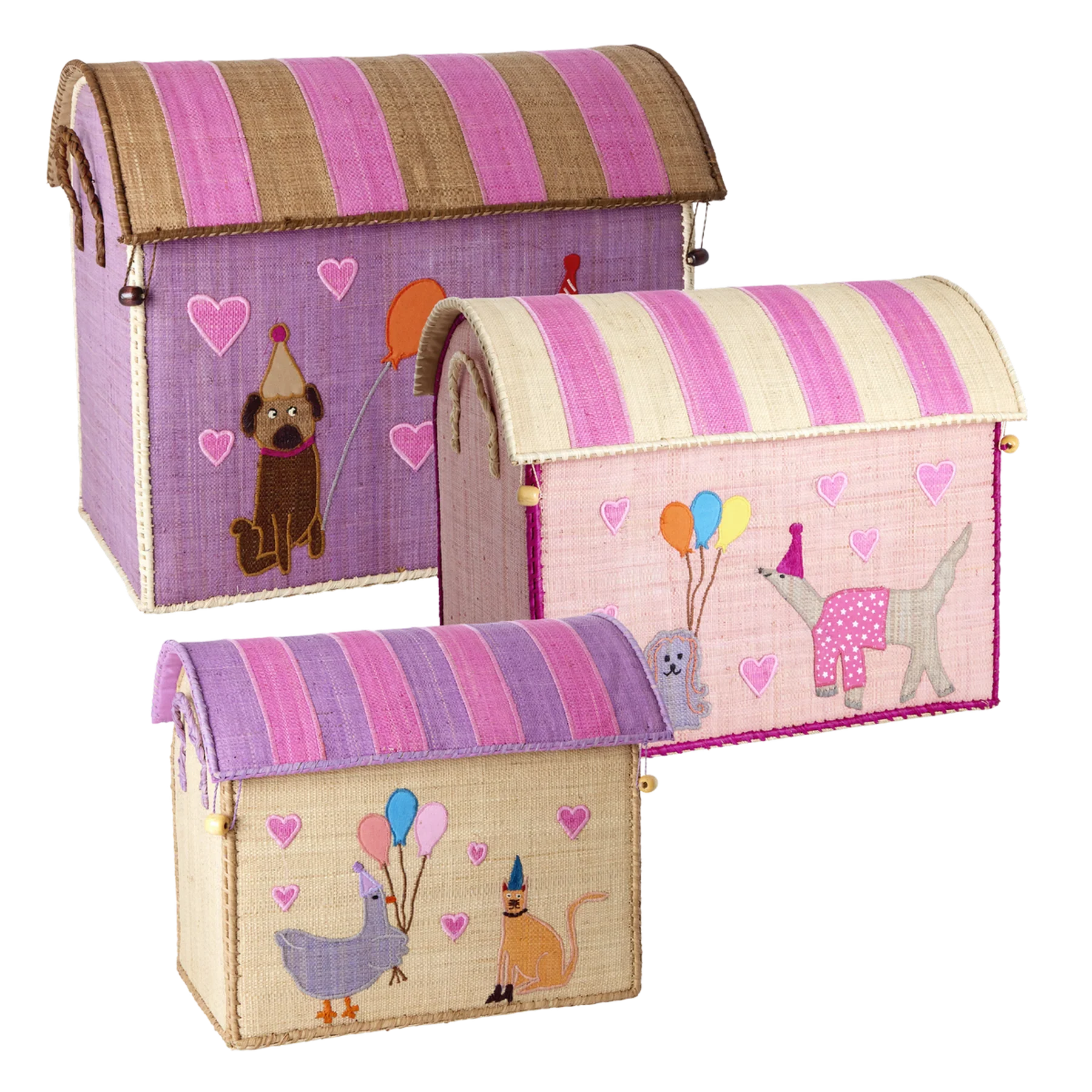 Rice – Opbergmand – Raffia – Party Thema – Small