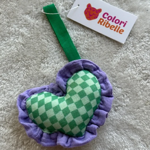 Speendoekje – Hartje – Geruit – Lila