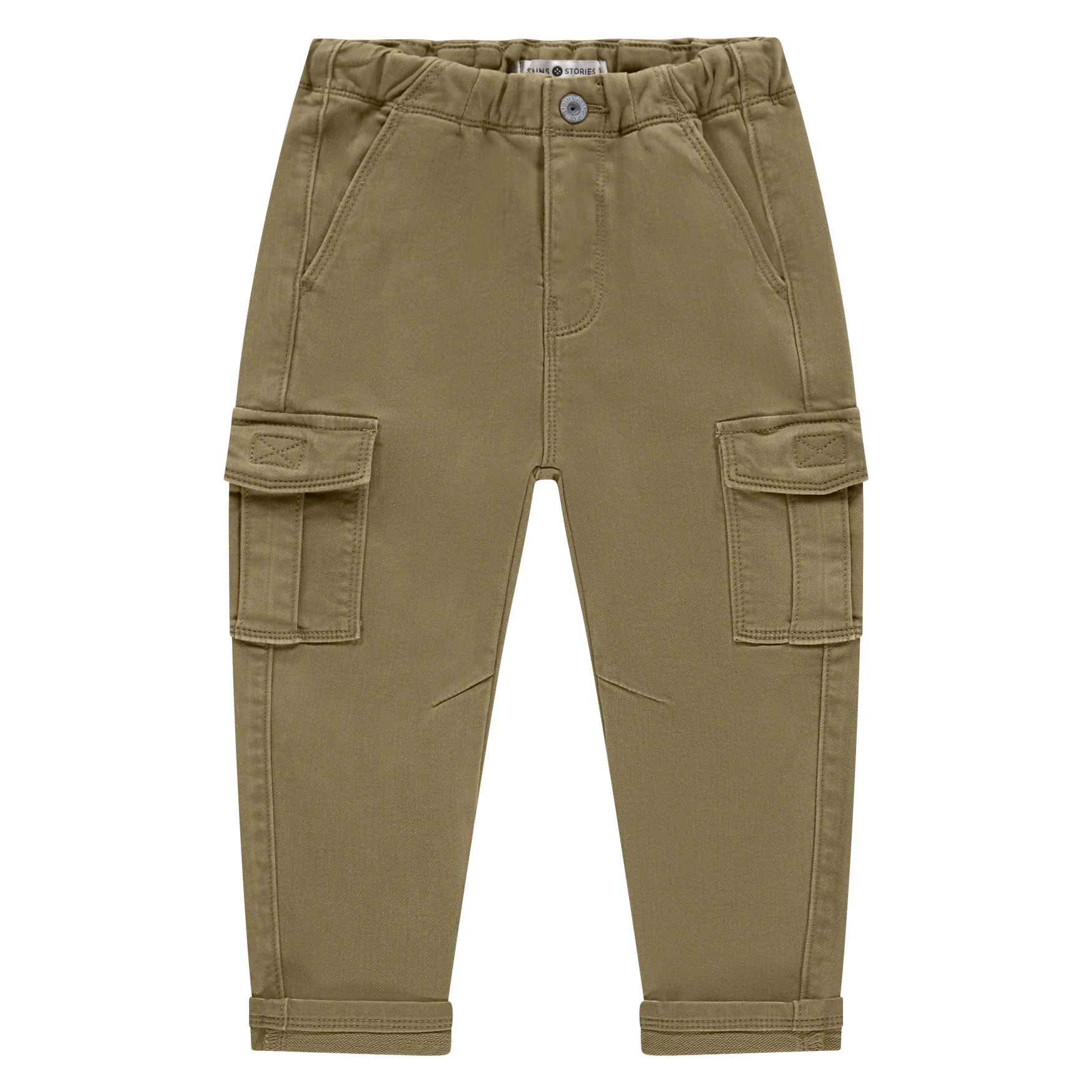 Stains & Stories – Boys – Pants – Wide Fit – Camel