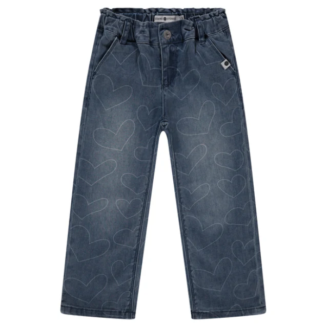 Stains & Stories – Girls – Denim – Blue – Hartjes