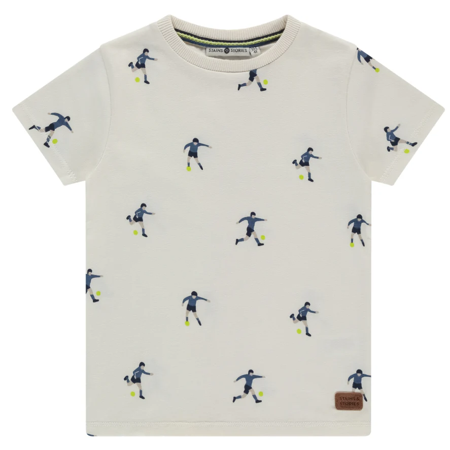 Stains & Stories – Boys – T-shirt – Off White