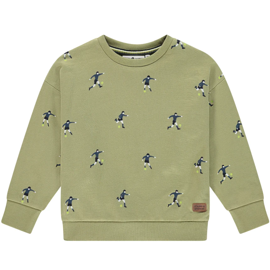 Stains & Stories – Boys – Sweater – Grass
