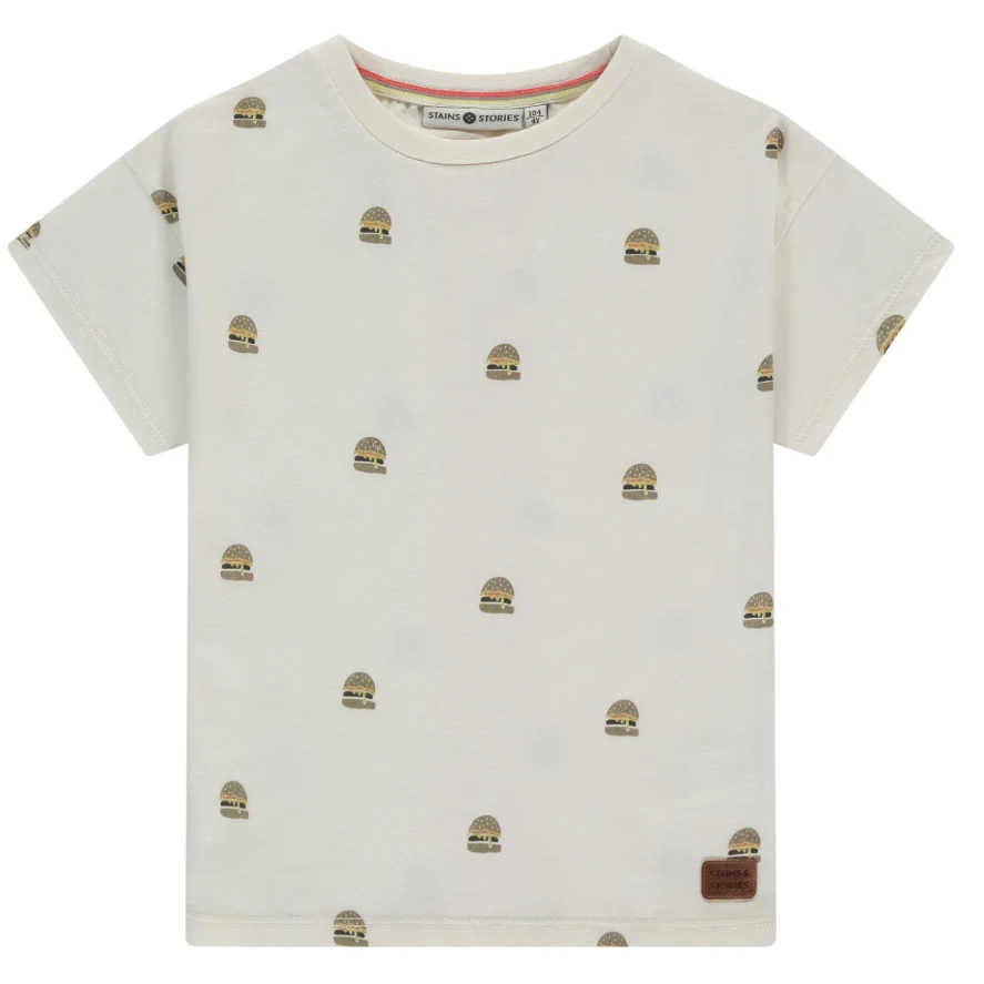 Stains & Stories – Boys – T-shirt – Wit