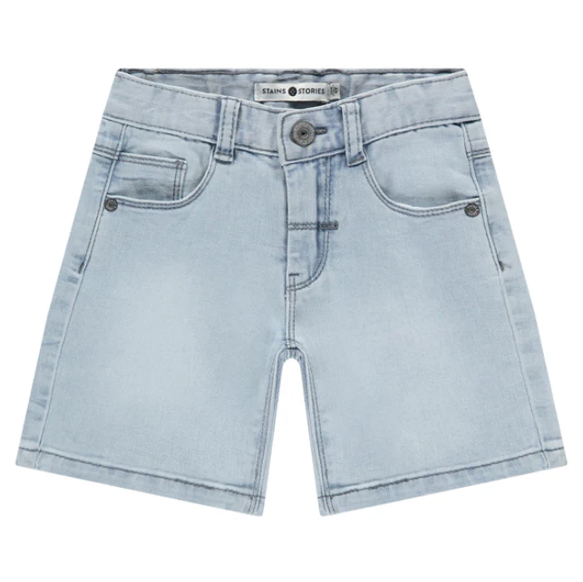 Stains & Stories – Boys – Denim Short – Denim