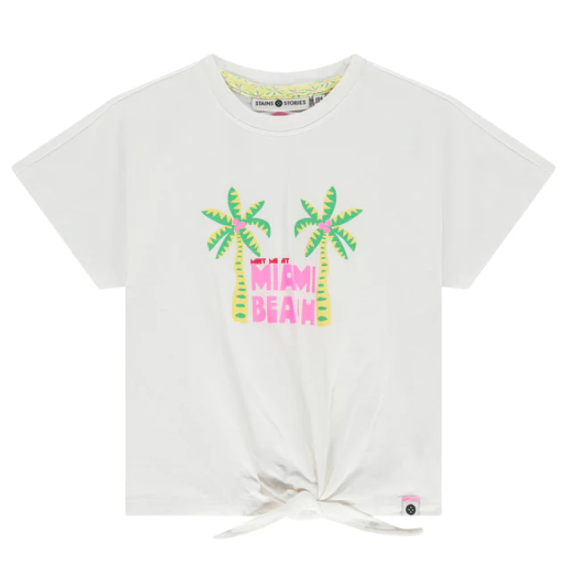 Stains & Stories – Girls – T-shirt – White