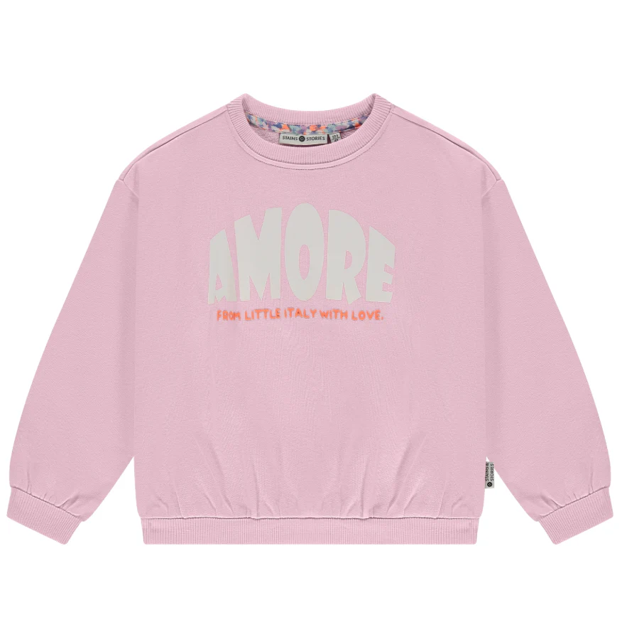 Stains & Stories – Girls – Sweatshirt – Pink