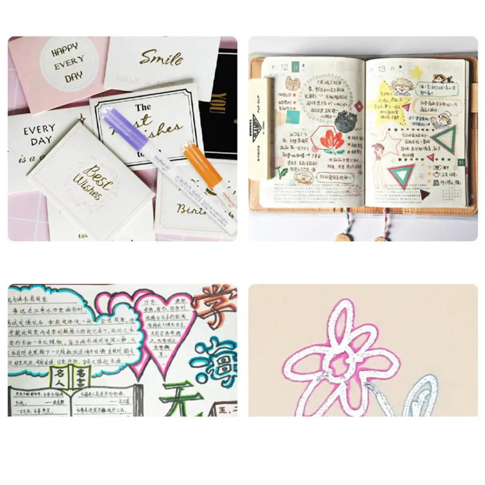 FluoroSketch Markers™ - Gloedvolle Creativiteit - Kleurrijke Stiften - Afbeelding 3