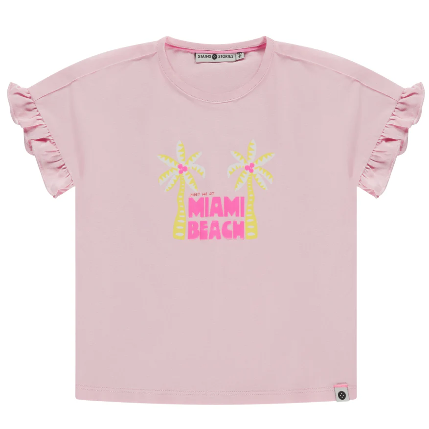 Stains & Stories – Girls – T-shirt – Blush